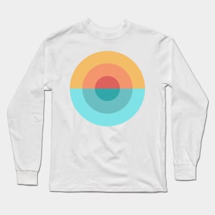 ocean sunset Long Sleeve T-Shirt